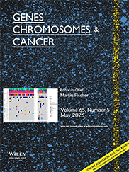 儿童肉瘤中新型SMARCA4::VEZF1重排，文章发表在Genes Chromosomes Cancer.