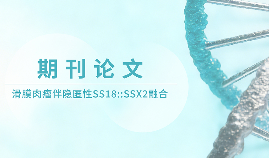 学术论文丨滑膜肉瘤伴隐匿性SS18::SSX2融合