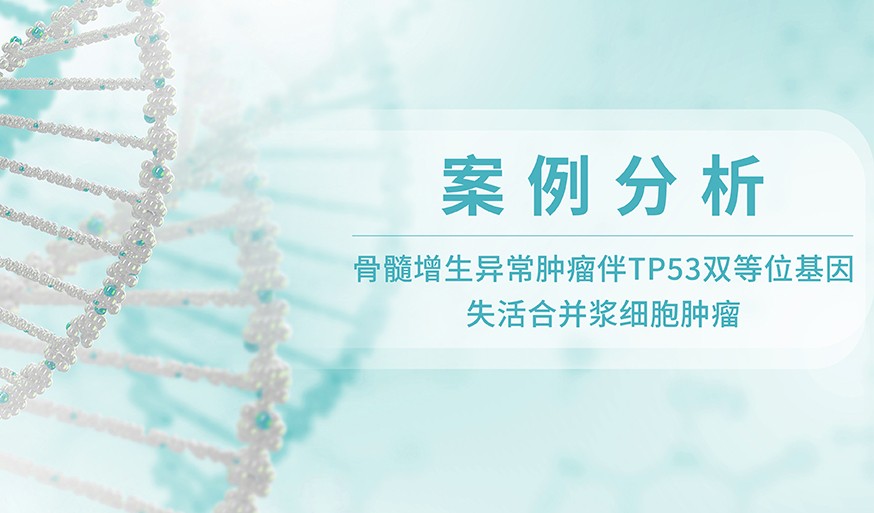 案例分析 | 骨髓增生异常肿瘤伴 TP53双等位基因失活合并浆细胞肿瘤